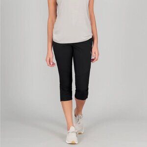 Indygena Black Fos Capri Pants size S